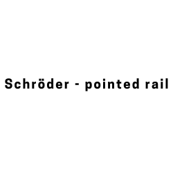 More information about our production of Schröder pointed rails