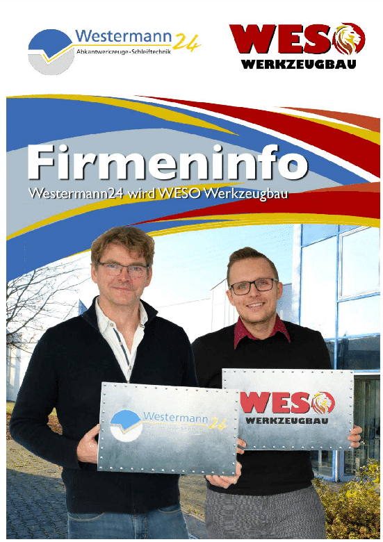 Cover for company information about Weso Werkzeugbau