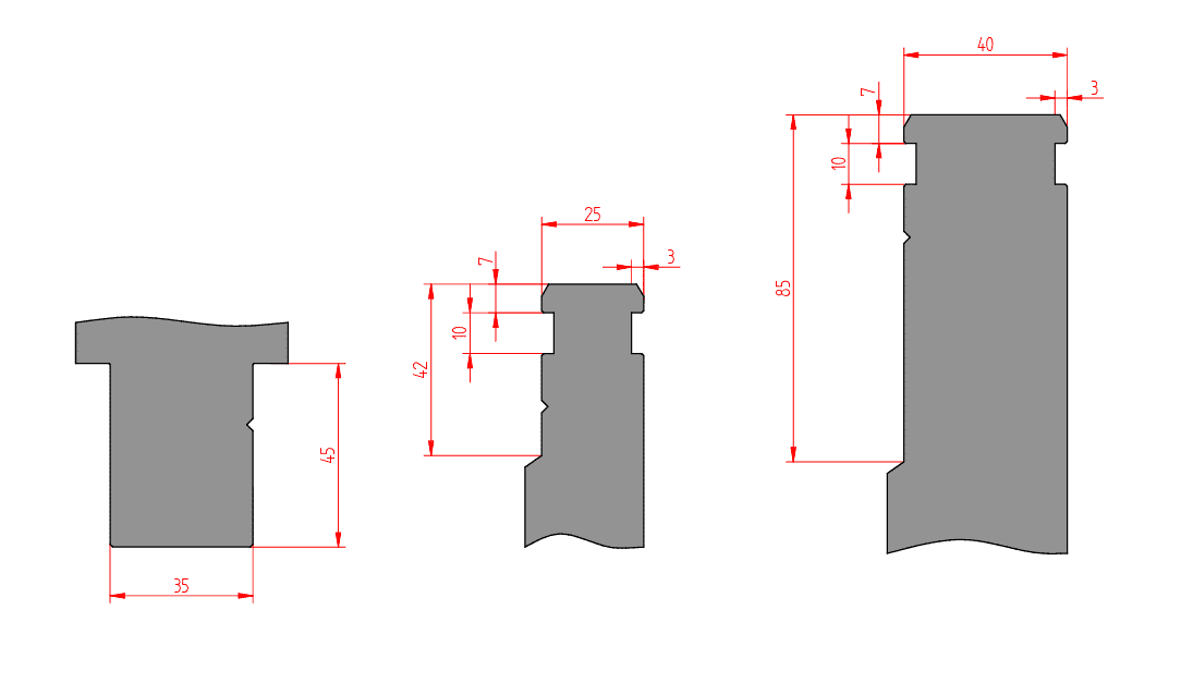 Zeichnung-System-Weinbrenner-U-Bieger Zeichnung U-Biegewerkzeug